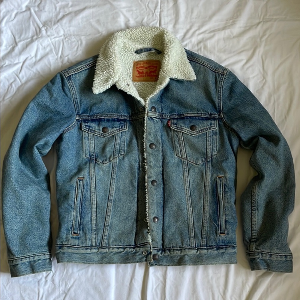Levi’s Trucker Jacket with Faux Shearling Lining